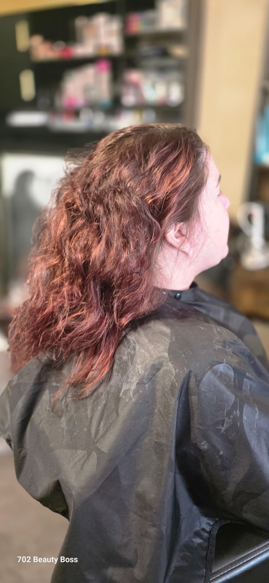 Color before and after — Copper Red Revival