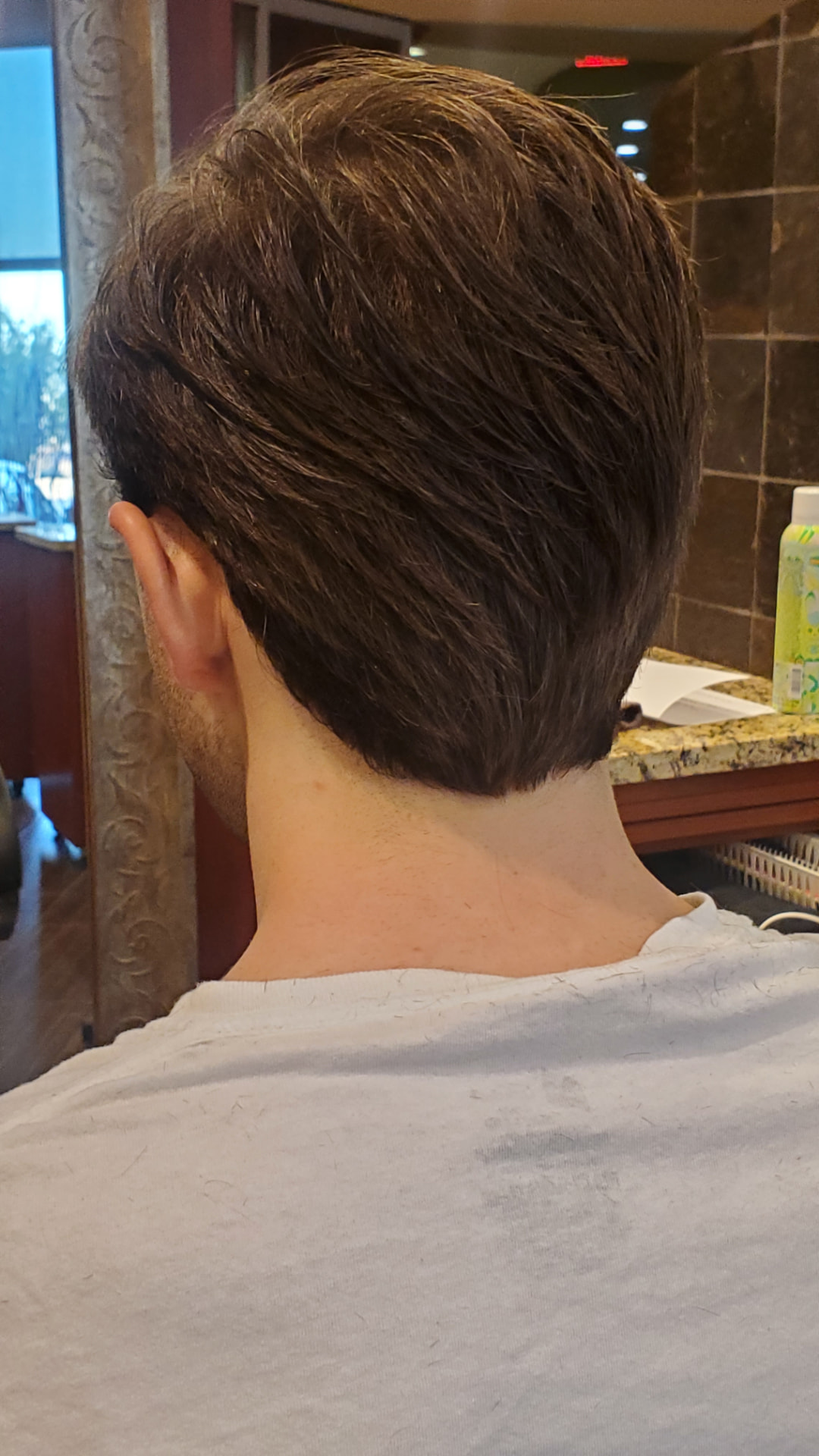 Damaged Hair Repair before and after — Textured Men's Cut